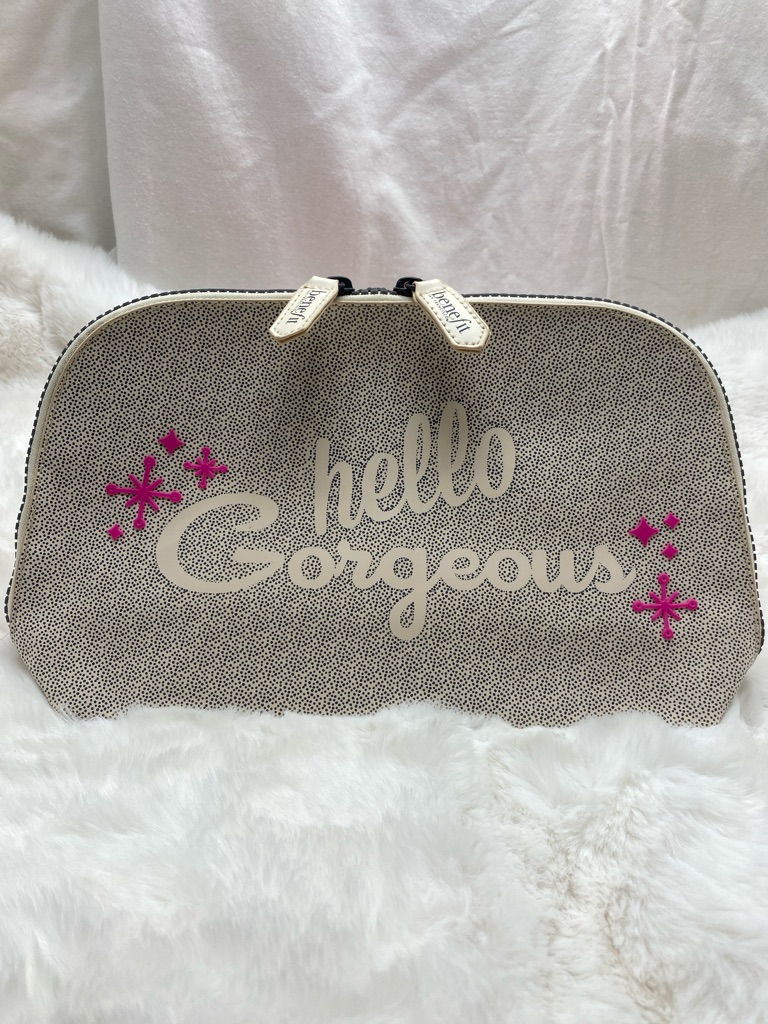 *Free Benefit “Hello Gorgeous” Cosmetic Pouch